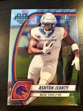 ASHTON JEANTY 2024 BOWMAN CHROME U UNIVERSITY 1ST ROOKIE RC #17 (BOISE STATE)