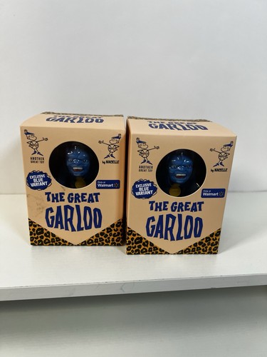 The Great Garloo 3″ Action Figure Blue – Vintage-Inspired Window-Box Packaging - Picture 2 of 7