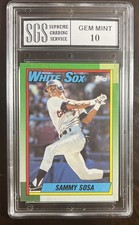 1990 Sammy Sosa Topps #692 Gem Mint 10
