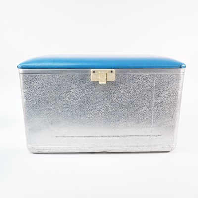 Vintage Wards Western Field aluminum cooler