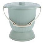 Nachttopf, tragbarer Spucknapf, tragbare Toilette für Behinderte, gebrauchte