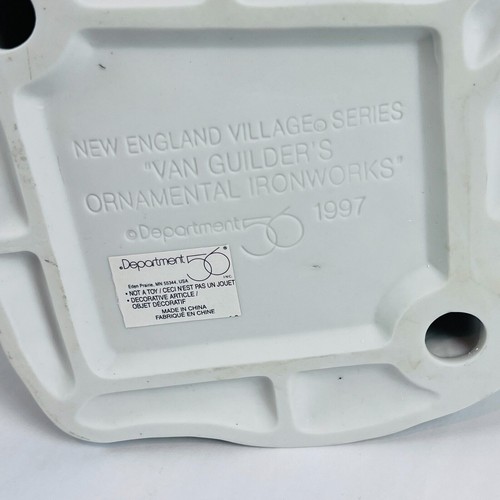 Abt. 56 Van Gulden Eisenhütte 56577 Retired Village Porzellan mit Box Vintage - Bild 7 von 7