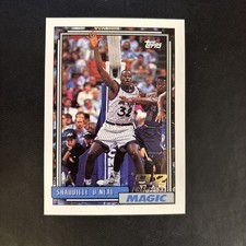Shaquille O’Neal 1992/93 Topps #362 RC