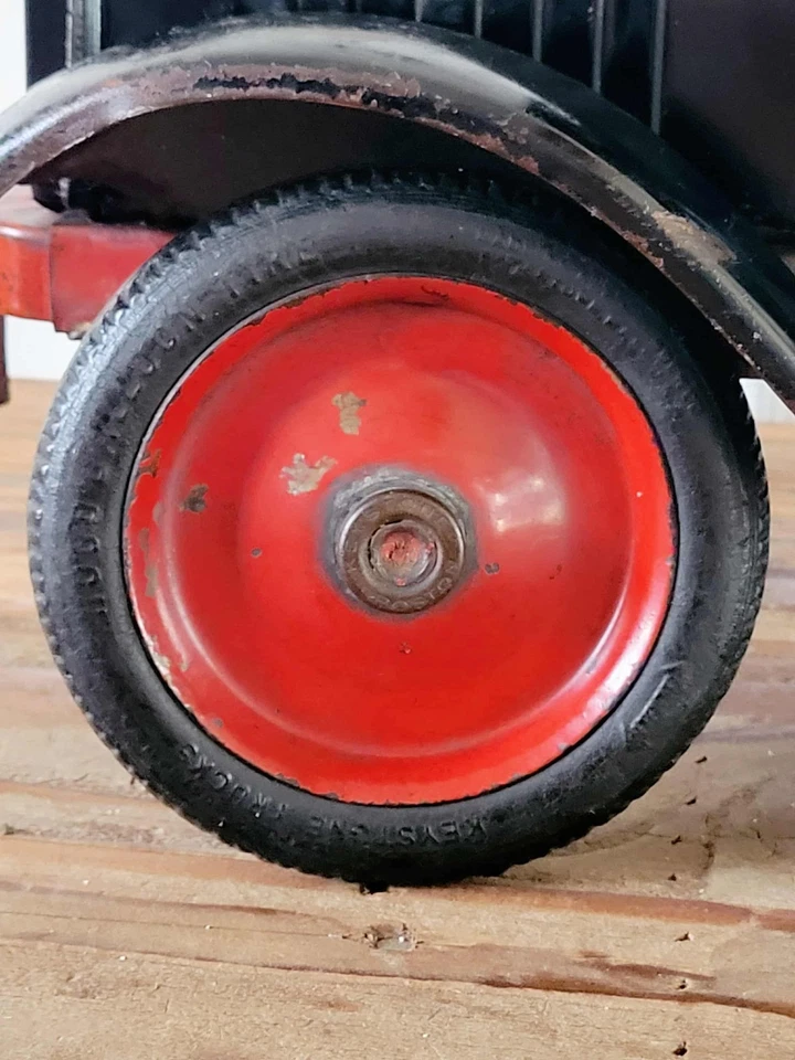 Винтажный самосвал 1926 Keystone Packard модель 41 прессованная сталь длина 27 дюймов - Изображение 4 из 4