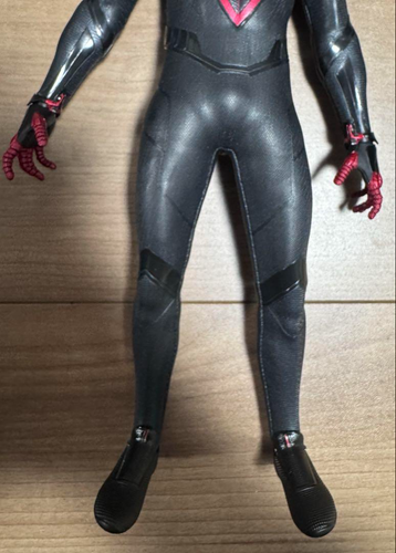 Hot Toys VGM46 Spider-Man Miles Morales Figure w/Original Box Used Rare Japan - Picture 7 of 10