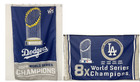 Los Angeles Dodgers 3x5 Ft Flag 2024 World Series Champions Trophy MOB Set of 2