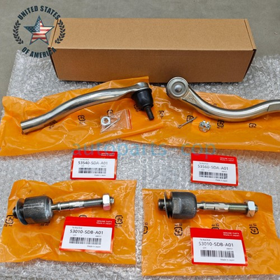 #ad OEM 4pc！ Inner amp; Outer Tie Rod Ends for Honda Accord 2003 2007 V6 3.0L Auto. $128.24