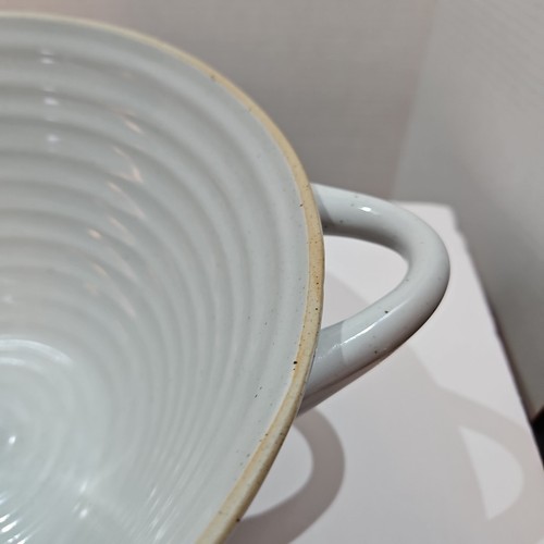 Certified International Karidesign Artisan Stoneware Mixing Bowl Set 3 Ribbed - Picture 13 of 20