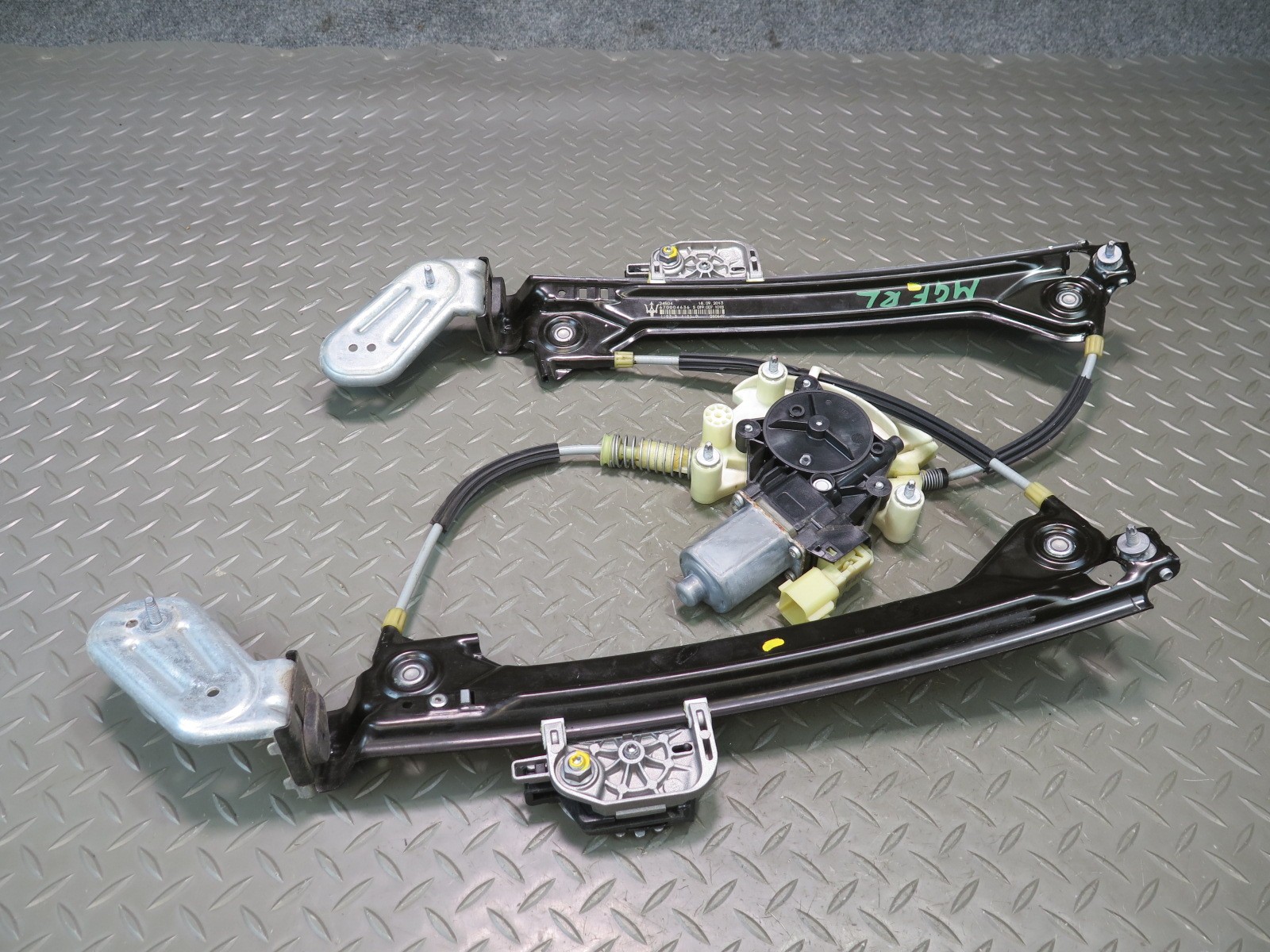 2014-2020 MASERATI GHIBLI M157 REAR LEFT DRIVER DOOR WINDOW REGULATOR W/ MOTOR
