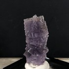 Columnar Cubic Fluorite Crystal Cluster w Stand Specimen Mineral KLP-20 — photo 3