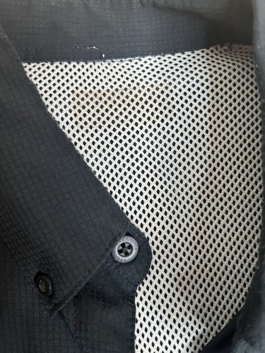 Camisa Para Hombre Columbia PFG Omni-Sombra Pez S/S Botón Frontal Extra Grande XL - Negra - Imagen 6 de 6