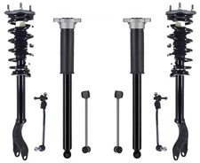 Front Struts Rear Shocks & Links For C300 15-20 4Matic Sedan W/O Airmatic Susp