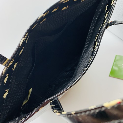 Bolso de Mano Kate Spade Bon Shopper Daycation Cisne Con DEFECTOS ¡Ver Fotos y Descripción! - Imagen 12 de 17