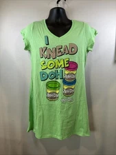 Set Of 4 Night Shirts - Misc Characters - Mickey, Snuffleupagus, Icee, Play doh