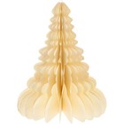 Tabletop Decor Party Honeycomb Xmas Tree Delicate Paper Xmas Tree Decor Xmas