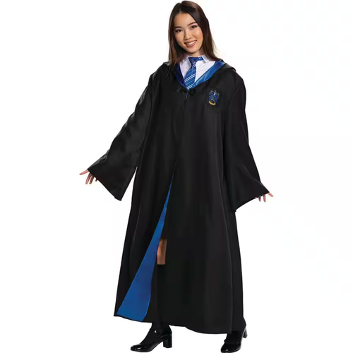 Adult'S Deluxe Ravenclaw Robe - 42-46 - Adult Halloween Costume - Picture 11 of 12