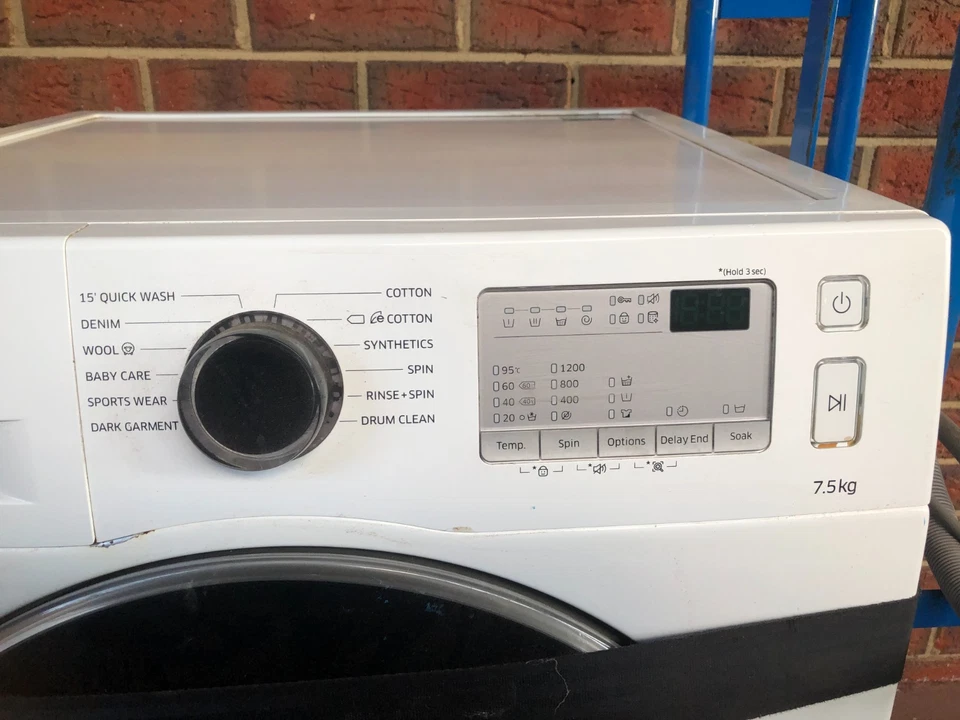Samsung 7.5 kg, front load washing machine WW75J4233GW/SA - image 4 of 4