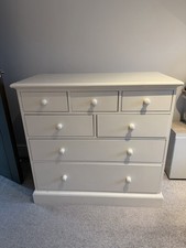 The White Company Chest of Drawers Solid Wood White 7 Drawer Storage Unit