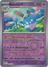 Azumarill #074/191 Sv08: Surging Sparks Reverse Holo - Pokemon
