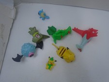 Nintendo Pokemon Lot Of 7 Mini Figures Pikachu Mixwd Brands Sizes And Dates