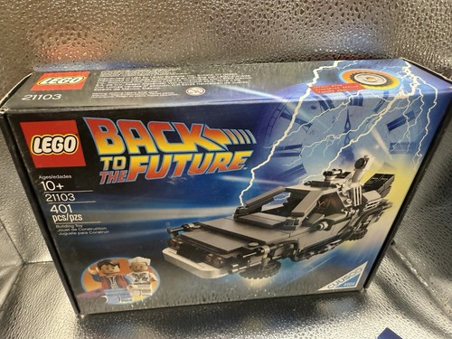 LEGO Ideas: The DeLorean Time Machine (21103) Back To The Future 100% Complete - Picture 9 of 11