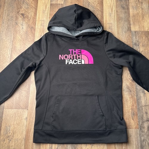 The North Face Surgent Hoodie Girls XL Black Athletic Training Running 5908 - Picture 4 of 12