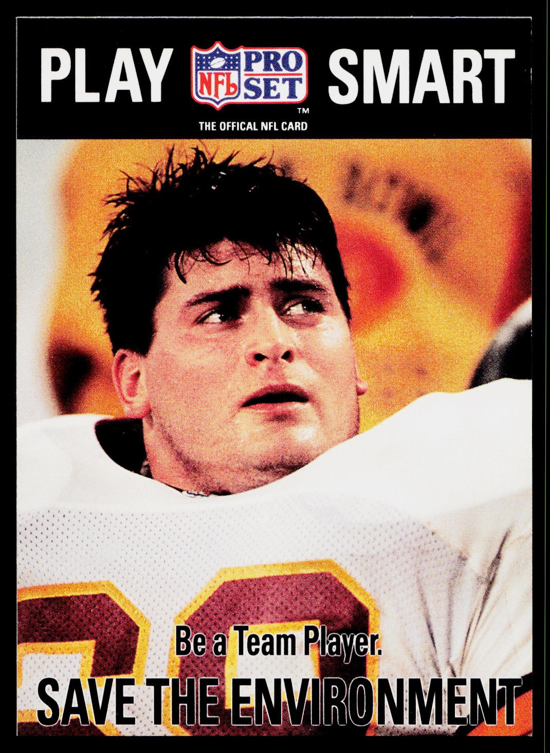 Mark Schlereth, 1992 Pro Set, #355, Washington Redskins, RC
