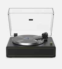 Bluetooth Vinyl Record Player Built-in Speakers 33/45RPM Belt Drive