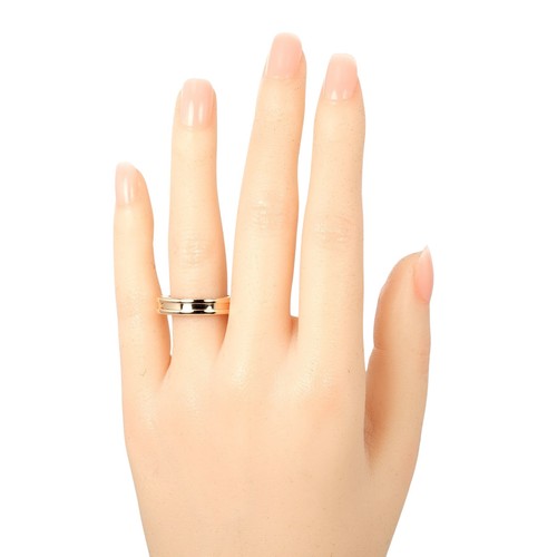 BVLGARI Be Zero One XS 1 Band Ring K18 Pink Gold #7.2(US Size) 7.78g mens - Picture 2 of 9