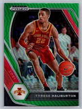 2021 Panini Prizm Draft Picks #37 Tyrese Haliburton Green