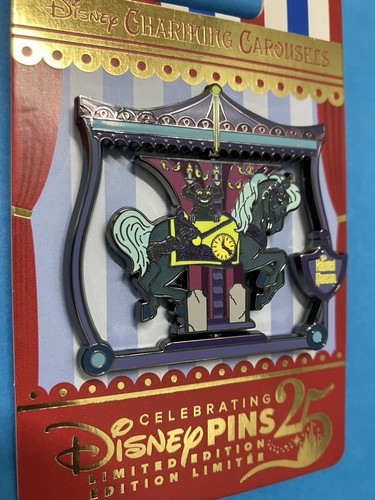 Disney Disneyland Charming Carousels Haunted Mansion Carousel Pin LE Brand New - Picture 3 of 4
