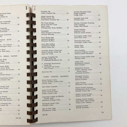 Favorite Recipes United Methodist Women Fowler Kansas Cookbook 1982 - Imagen 16 de 24
