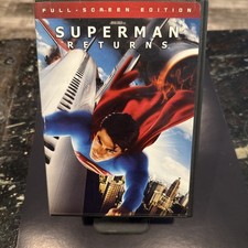 Superman Returns DVD, 2006 Full-Screen Edition OOP Physical Media