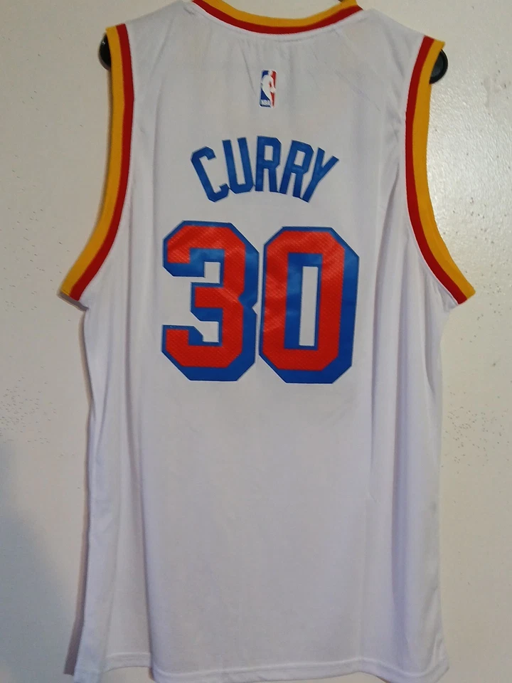 Camiseta deportiva Golden State Warriors clásica #30 Stephen Curry talla XL Foto 2 de 4