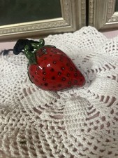 Ceramic Strawberry Whistle