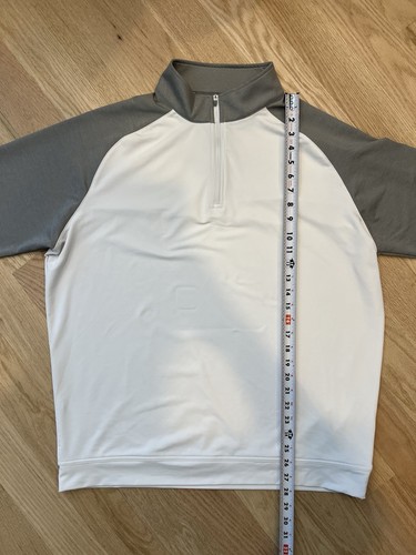 Peter Millar Colorblock Performance Golf Quarter Zip Pullover Logo Herren Gr. XL - Bild 7 von 13