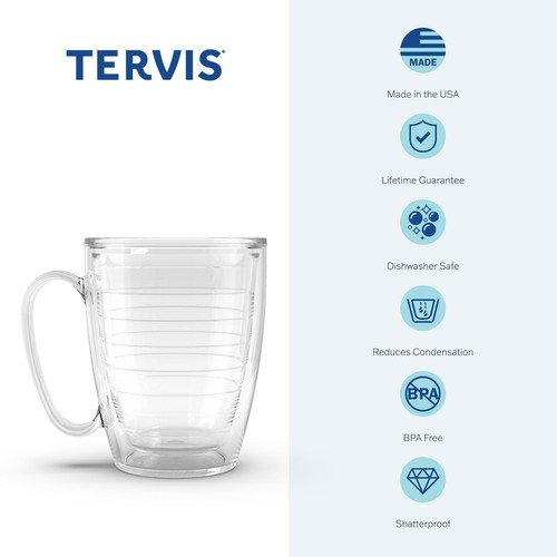 Tervis American Flag Made in USA Double Walled Insulated Tumbler, 1 Count (Pa... - Picture 3 of 8