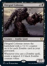 MTG Diregraf Colossus, NM-Mint, English Commander: Innistrad: Midnight Hunt