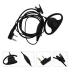 1pc Talkies Editeces Type d'oreille D-Type d'oreille Headset