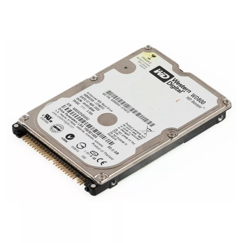 WD WD800VE 80GB 2,5" HDD IDE Festplatte PATA EIDE Windows 98 2000 Überholt - Afbeelding 6 van 6