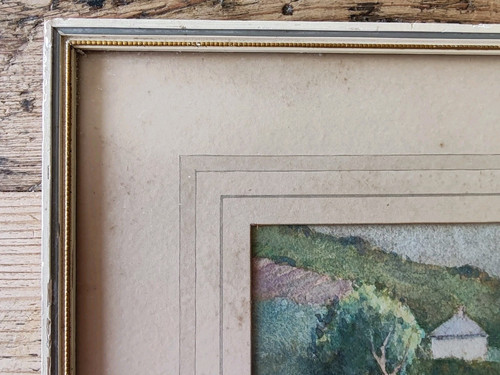 James Heseldin (1887-1969) original signiertes Aquarell Cornish Seascape - Bild 10 von 15