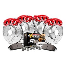 PowerStop KC2073-36 Brake Kit For Chevy Silverado 2500 HD 2001-2010 Front Rear