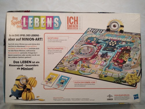 HASBRO 0914A9016100: Spiel des Lebens, ICH einfach unverbesserlich [Brettspiel]. - Bild 3 von 6