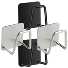  4 Pcs Dish Cloth Holder for Kitchen Draining Rack Scrubber Sponge