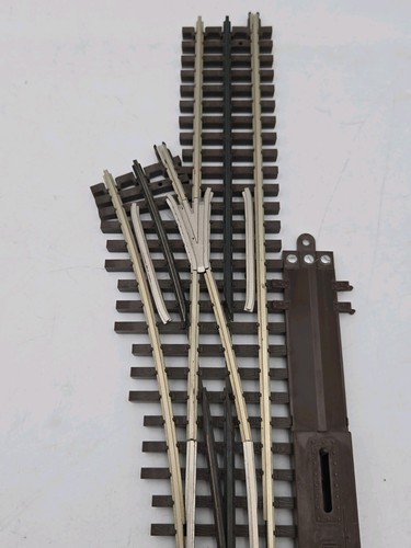 Atlas 6070 O Nickel Silver O-54 LEFT Hand Remote Control Switch Turnout 3-Rail - Picture 7 of 11