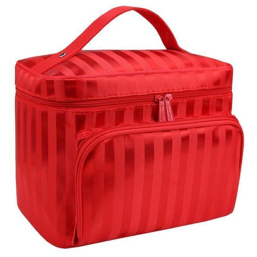 Large Make Up Bag Beauty Vanity Case Toiletry Wash Organiser Cosmetic Box Gift - Picture 38 of 74