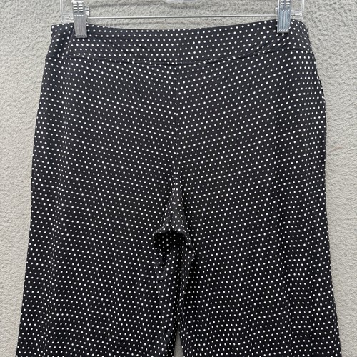 Nuevo con etiquetas Pantalones de pijama Soma Cool Nights negros lunares cómodos pijamas ropa de salón pequeños - Imagen 11 de 12