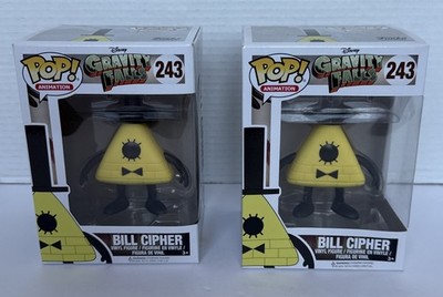 (2) Funko Pop Gravity Falls Bill Cipher #243 New Sealed Lot of Two