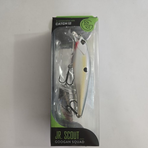 Googan Squad Jr. Scout 3,5" Jerkbait Sexy Shad 3/8 Oz Brandneu Köder - Bild 1 von 3