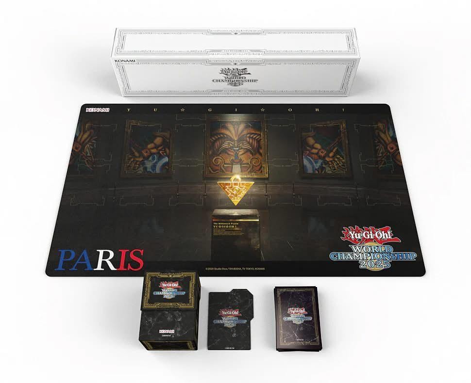 遊戯王 WCS 2025 デュエルセット PARIS Yugioh WCS 2025 Paris Duelset Sleeve 70 Pieces Playmat Deck